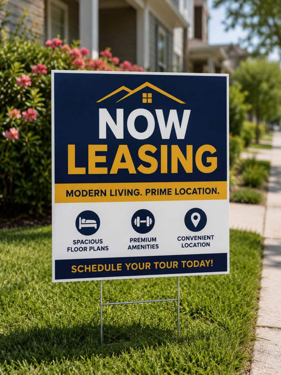 Promotional Yard Signs by Brand Works NY-4